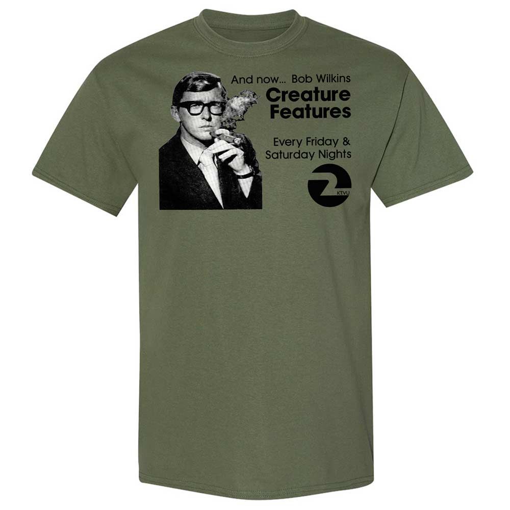Bob Wilkins Creature Features - Military Green - 11