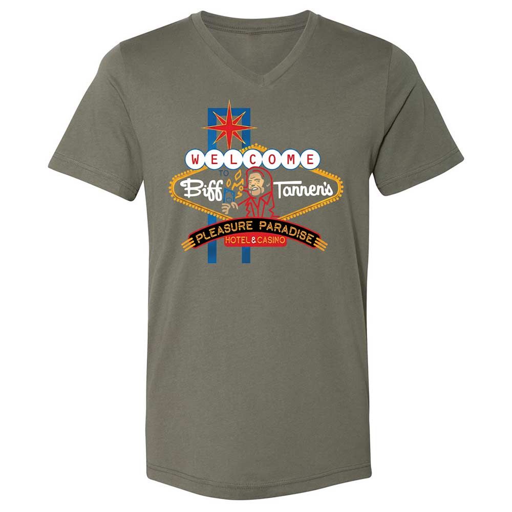 Unisex V-Neck T-Shirt - 65NG5M7V - Military Green - 11
