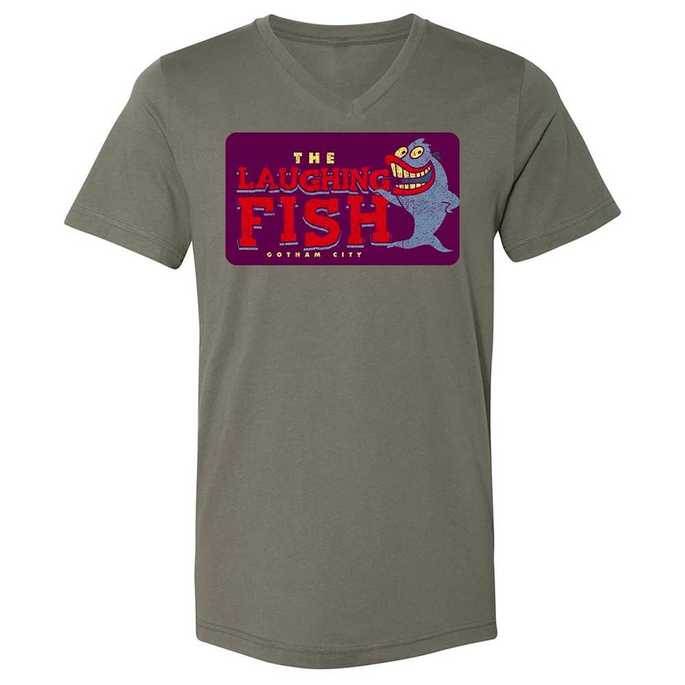 Unisex V-Neck T-Shirt - SC55N8V4 - Military Green - 11