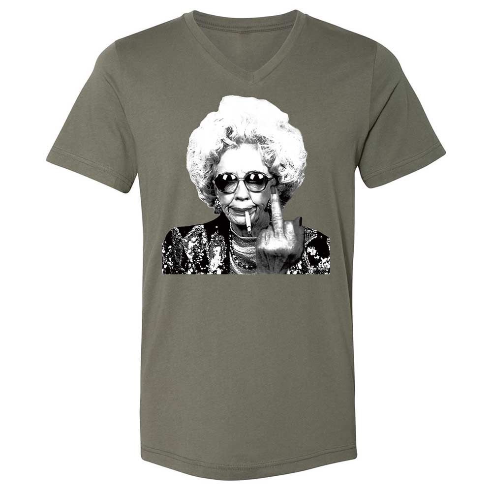 Badass Grandma - Military Green - 11