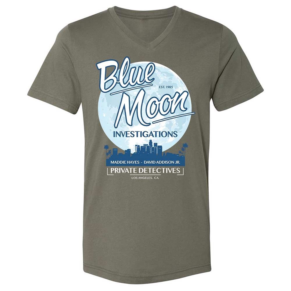 Unisex V-Neck T-Shirt - 6QMGME5T - Military Green - 11