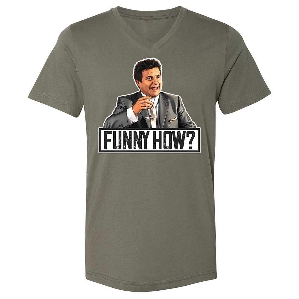 Unisex V-Neck T-Shirt - 29VAQ1FL - Military Green - 11