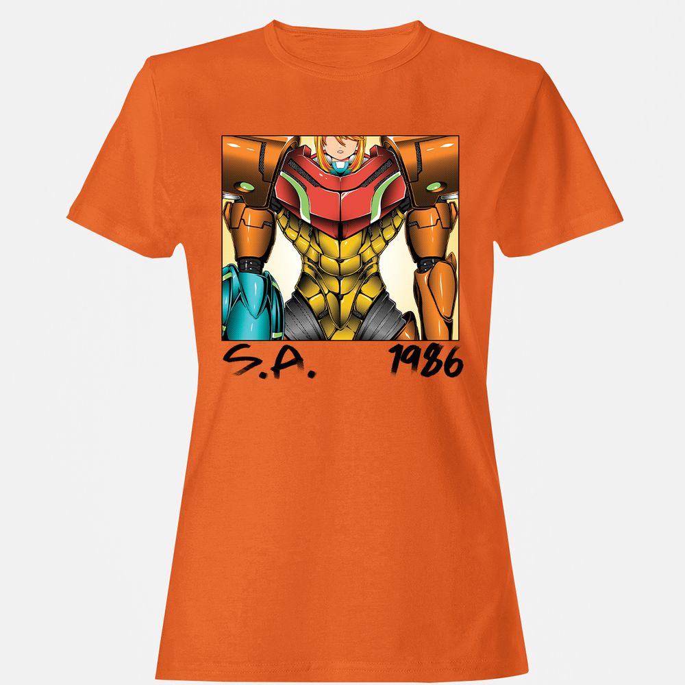Women's T-Shirt - G55HA5ZR - Orange - 11