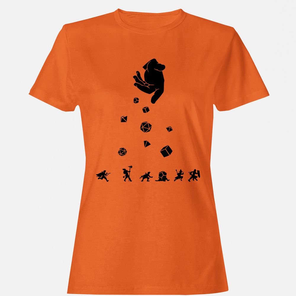 Women's T-Shirt - VZR6EBQU - Orange - 11