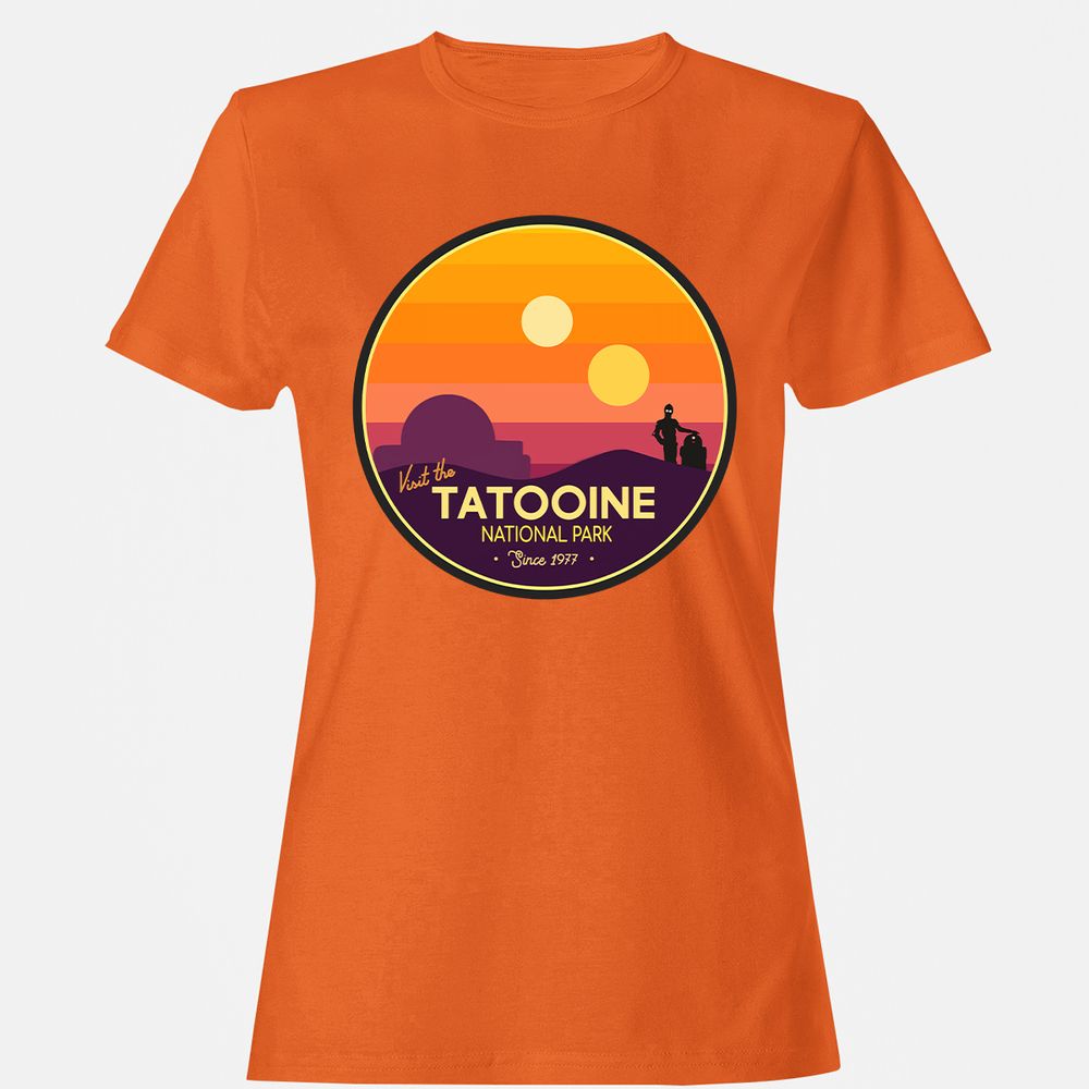 Women's T-Shirt - PNQRWPZH - Orange - 11