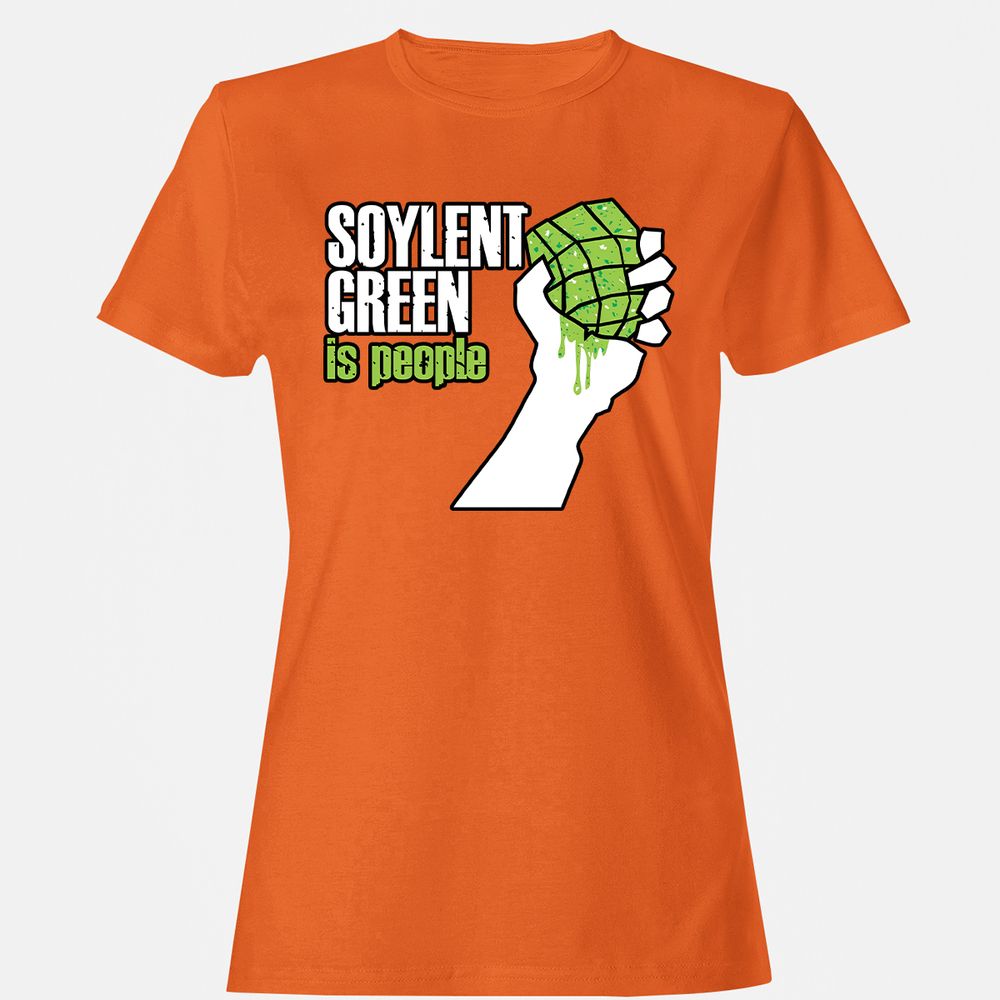 Women's T-Shirt - 374L8CXR - Orange - 11