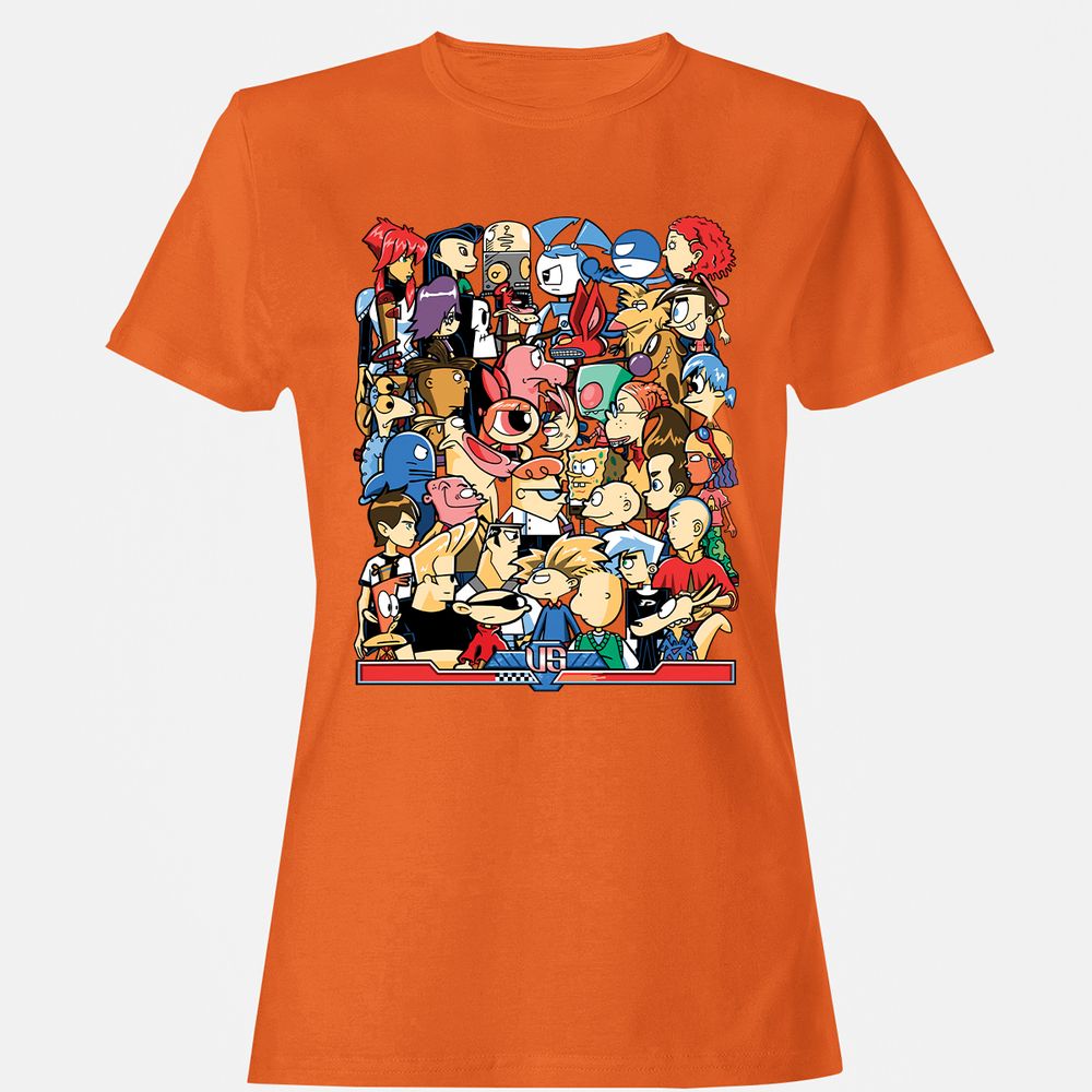 Women's T-Shirt - 6L75HCNC - Orange - 11