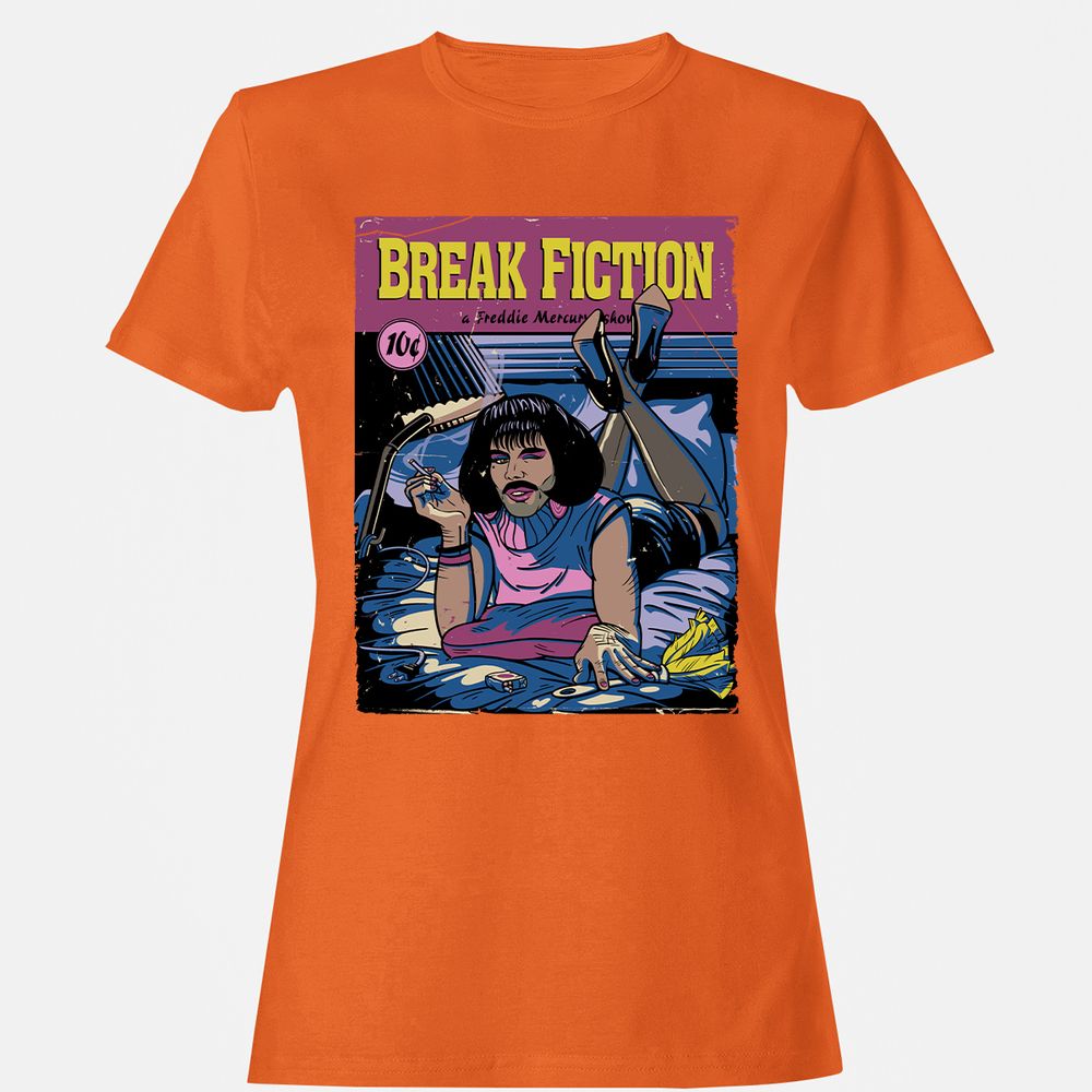 Women's T-Shirt - 8NEC78U1 - Orange - 11