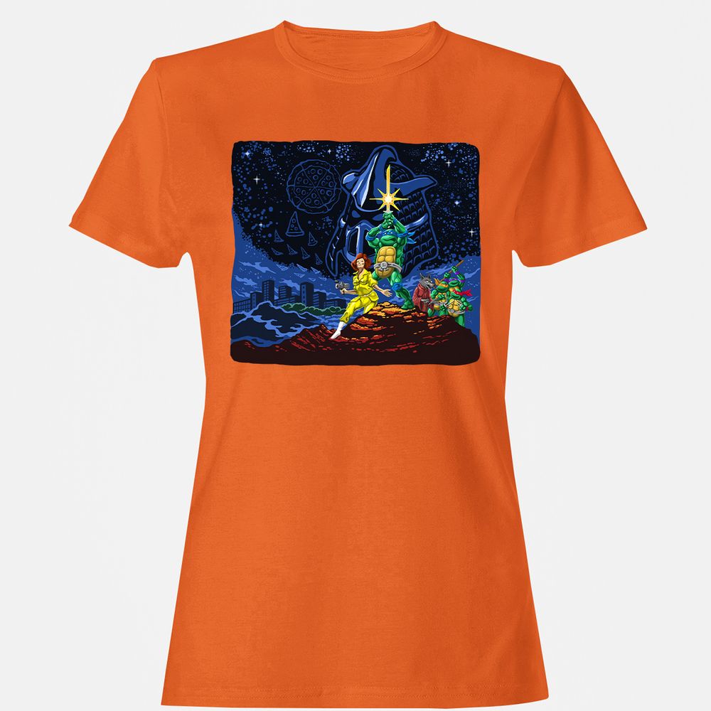 Women's T-Shirt - 14V6C1TF - Orange - 11