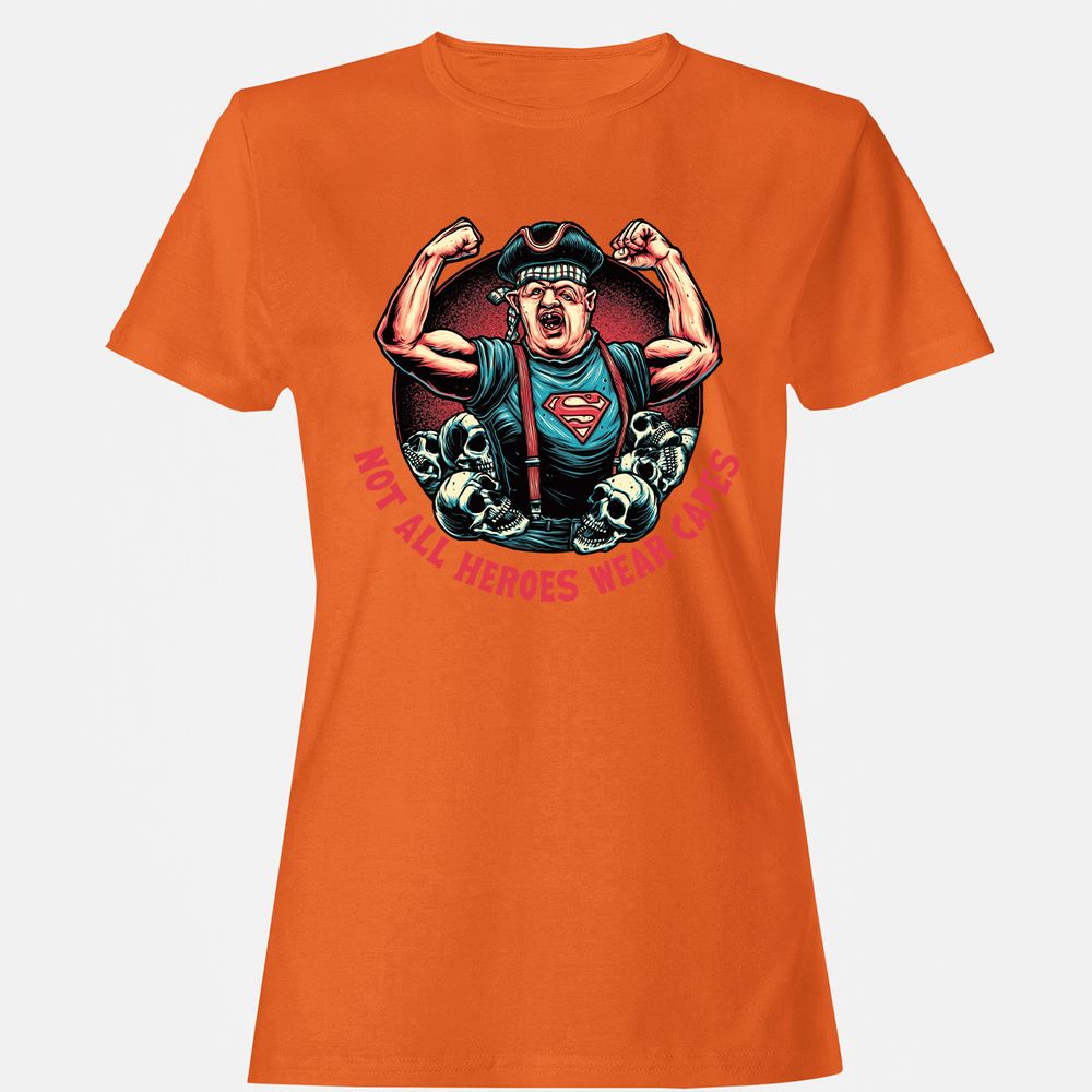 Women's T-Shirt - 1KD7KEHM - Orange - 11