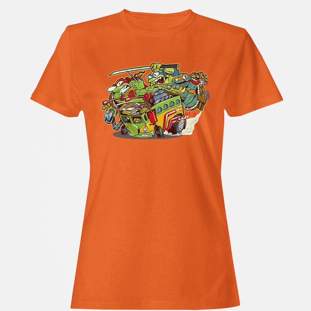 Women's T-Shirt - KYV7RX3F - Orange - 11