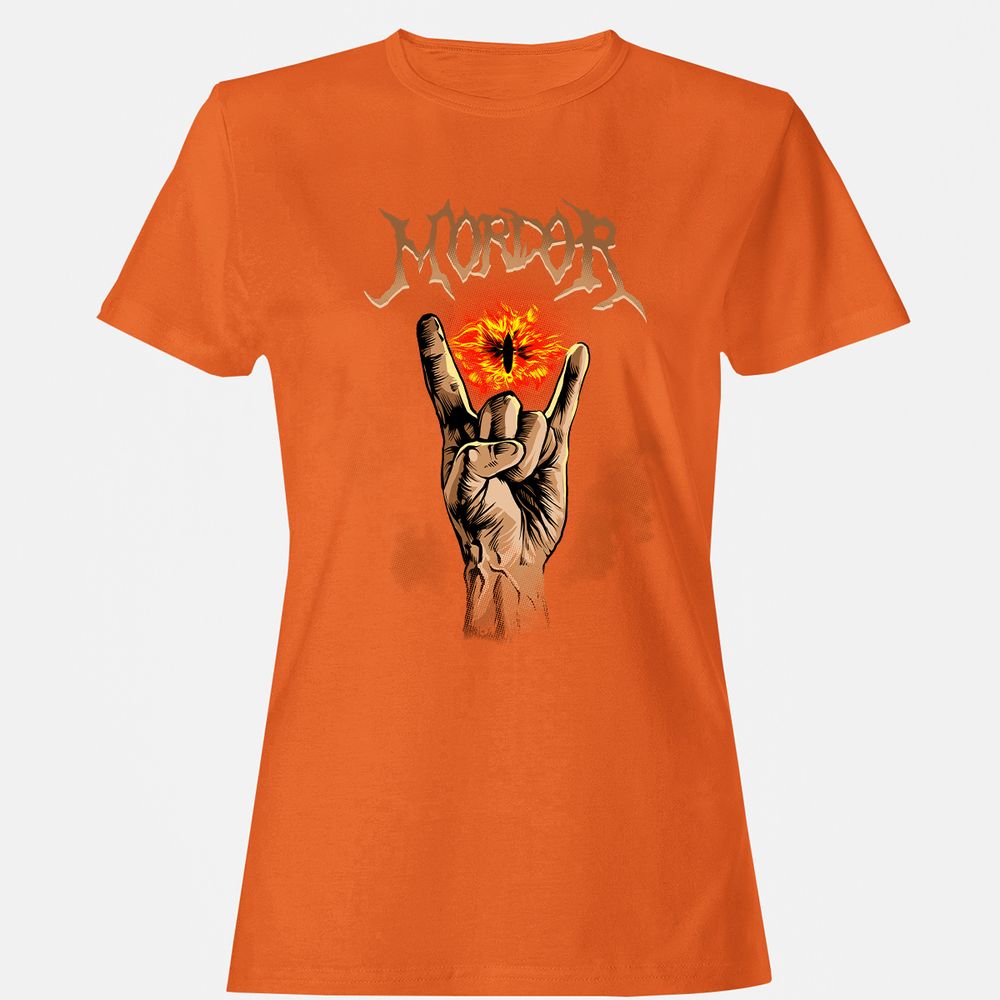 Women's T-Shirt - NGWVXEDZ - Orange - 11