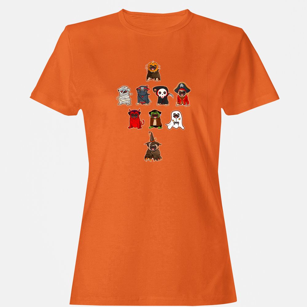 Women's T-Shirt - 3U7L3N3M - Orange - 11