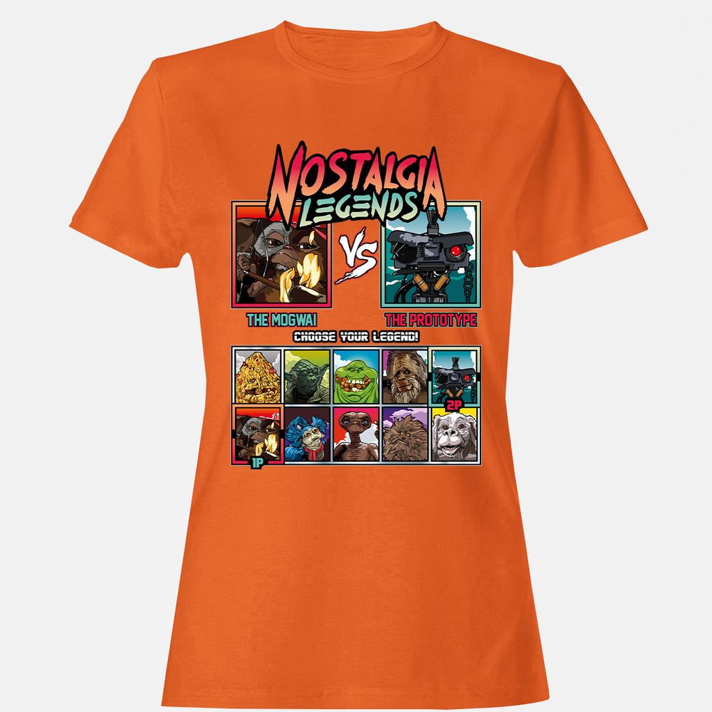 Women's T-Shirt - V3GQMPZ9 - Orange - 11