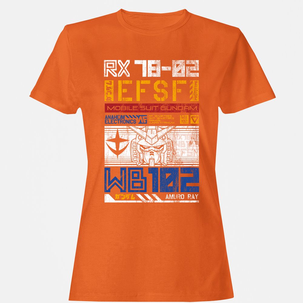 Women's T-Shirt - GNV27X6F - Orange - 11