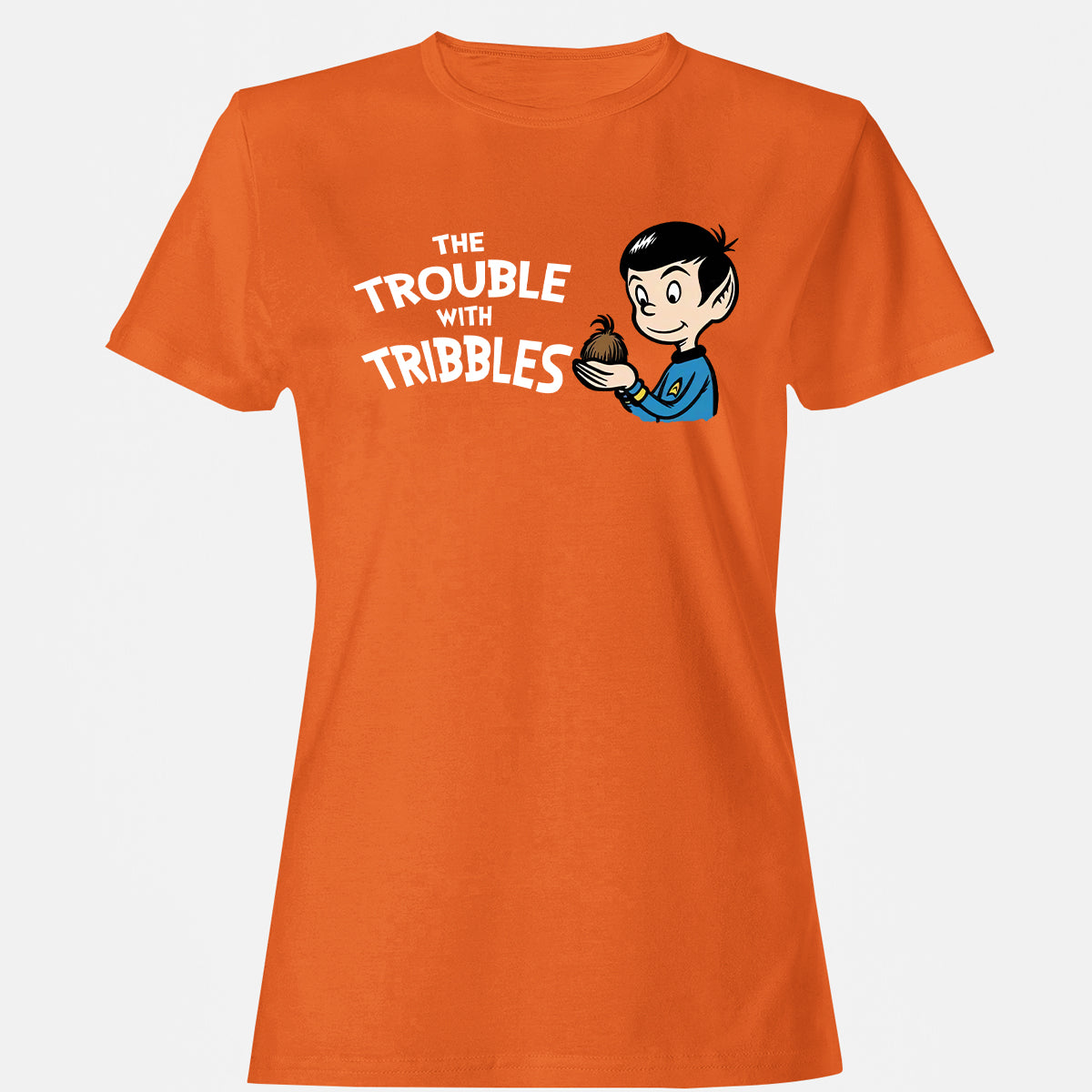 Women's T-Shirt - 9AU6W6TY - Orange - 11