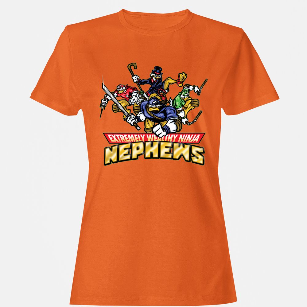 Women's T-Shirt - B26QL3PF - Orange - 11