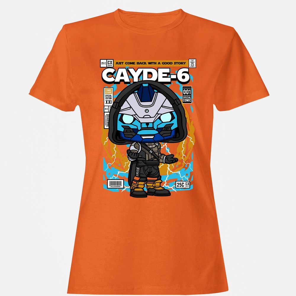 Women's T-Shirt - WZHGDCZ4 - Orange - 11