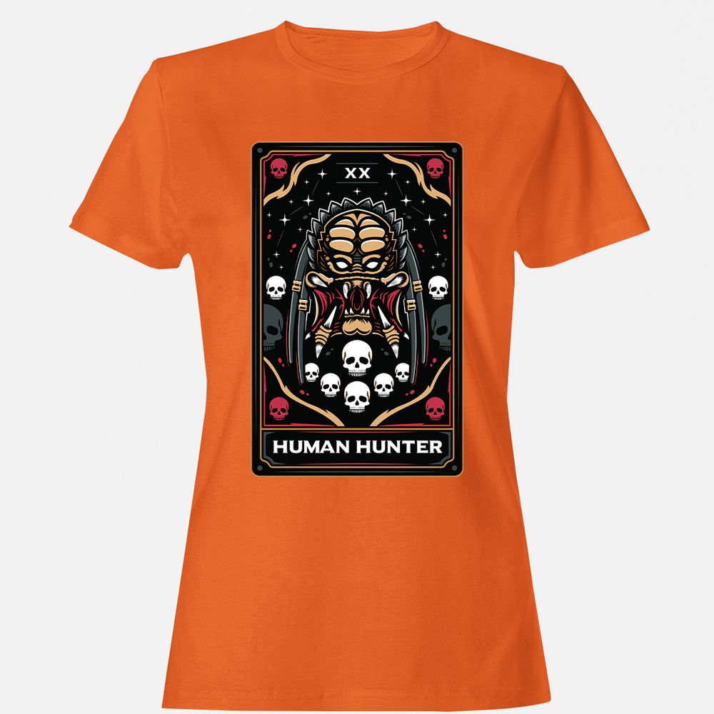 Women's T-Shirt - LKQ7PK6R - Orange - 11