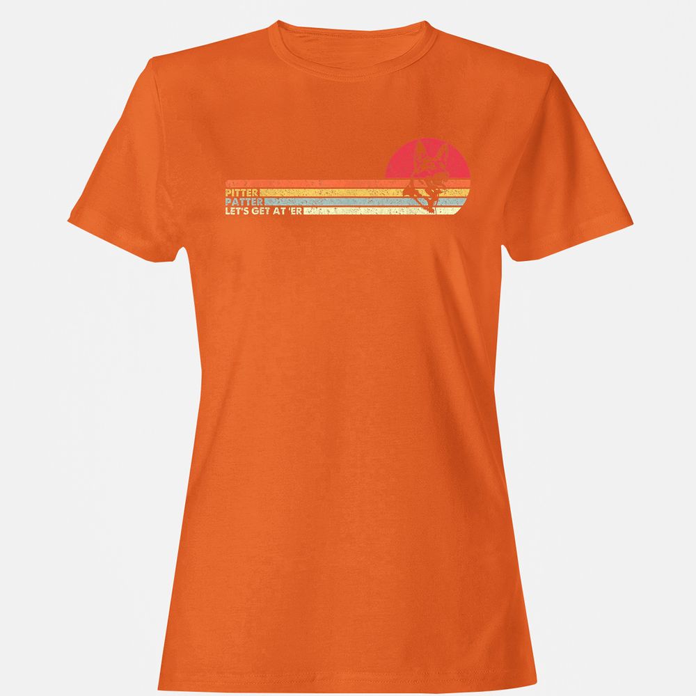 Women's T-Shirt - 1USHJVXP - Orange - 11