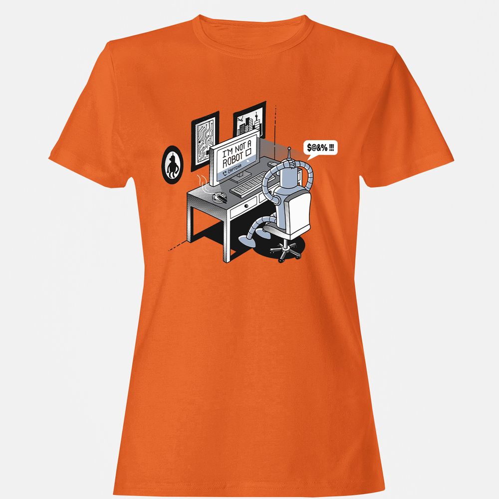 Women's T-Shirt - LBZ85PBX - Orange - 11