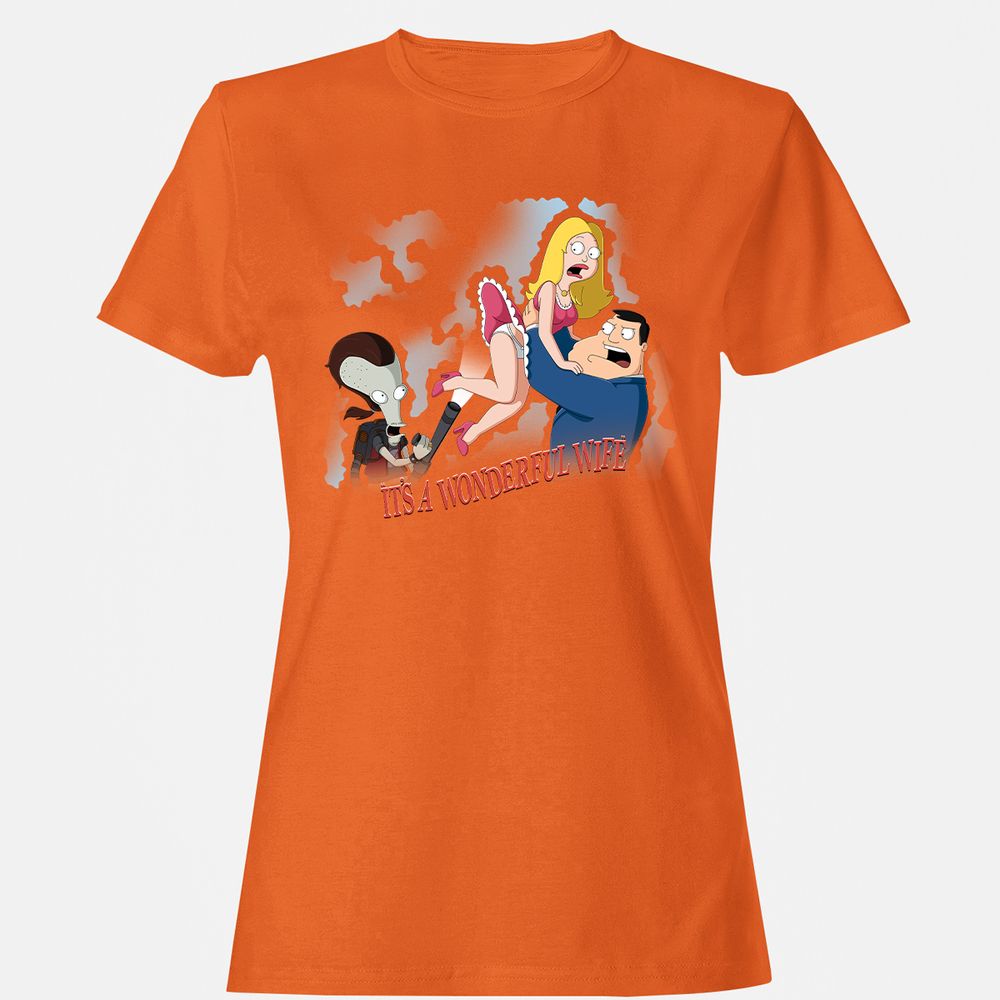 Women's T-Shirt - 6W54NQDN - Orange - 11