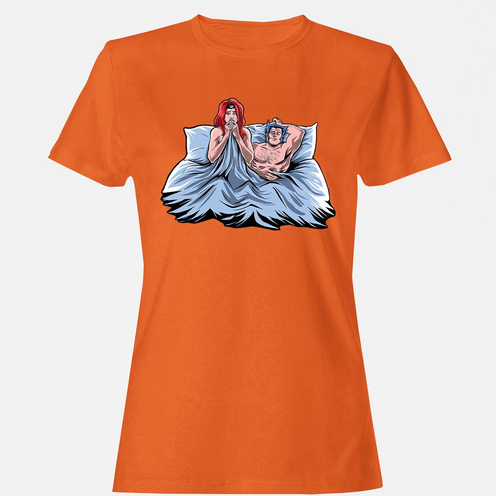 Women's T-Shirt - ZCXLNPXX - Orange - 11