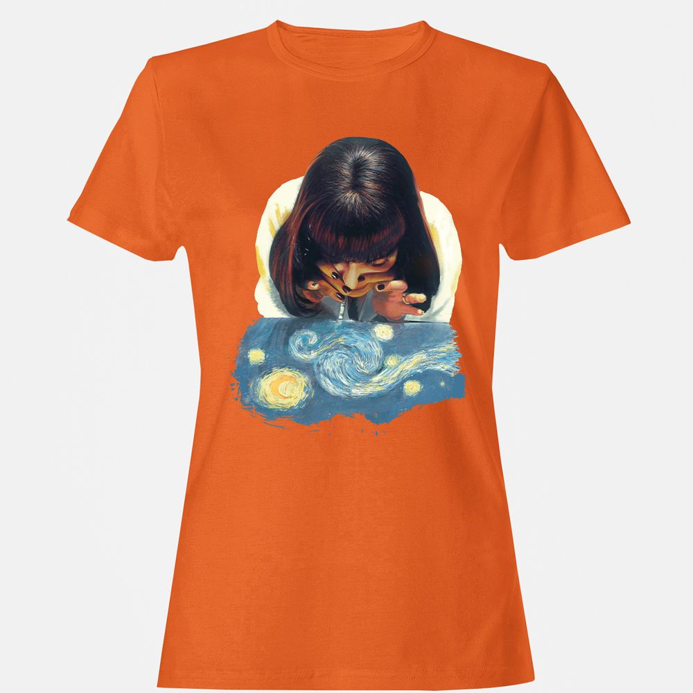 Women's T-Shirt - VEHCSS1V - Orange - 11
