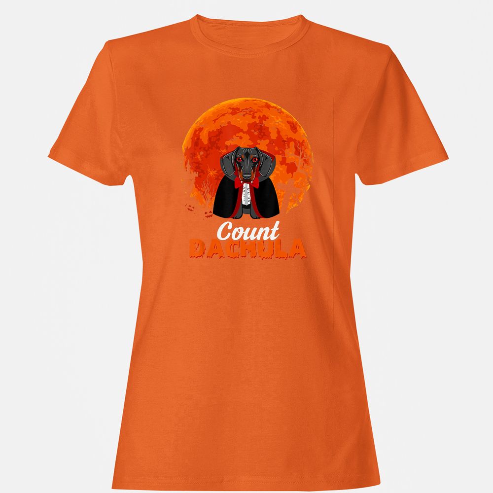 Women's T-Shirt - UFXZJDSA - Orange - 11
