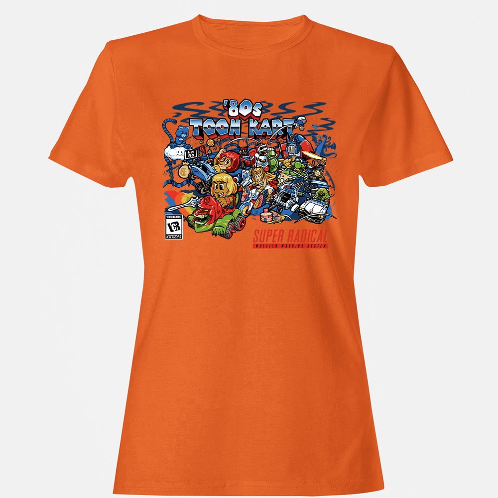 Women's T-Shirt - 8Q3YKAS4 - Orange - 11