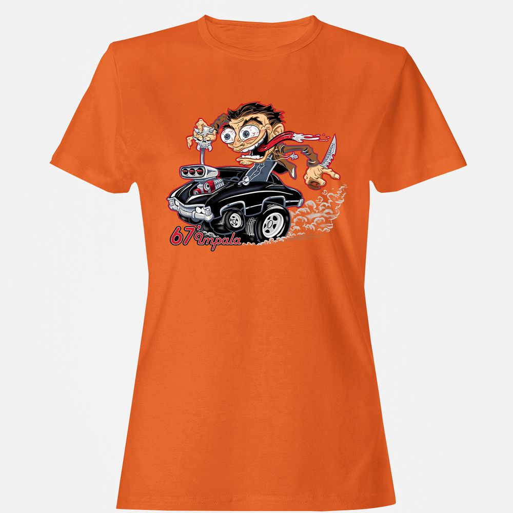 Women's T-Shirt - D6TAHMWH - Orange - 11