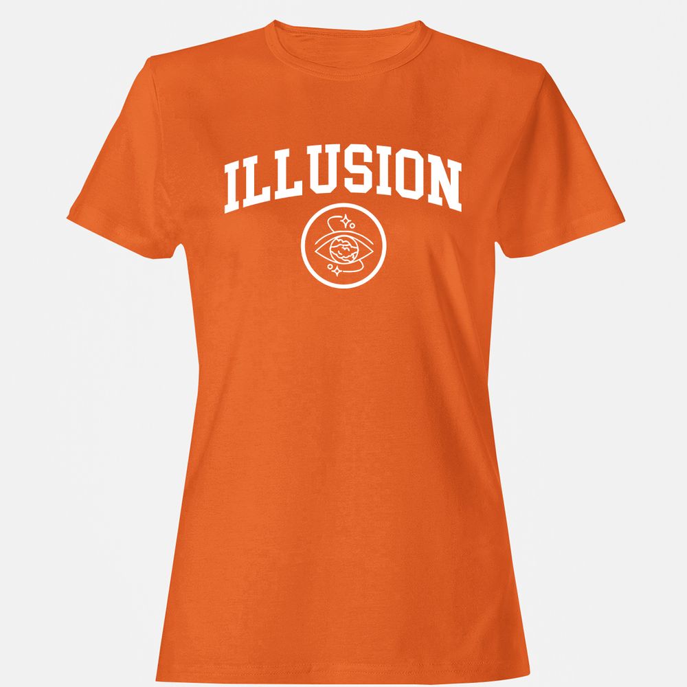 Women's T-Shirt - GQA5CJYC - Orange - 11