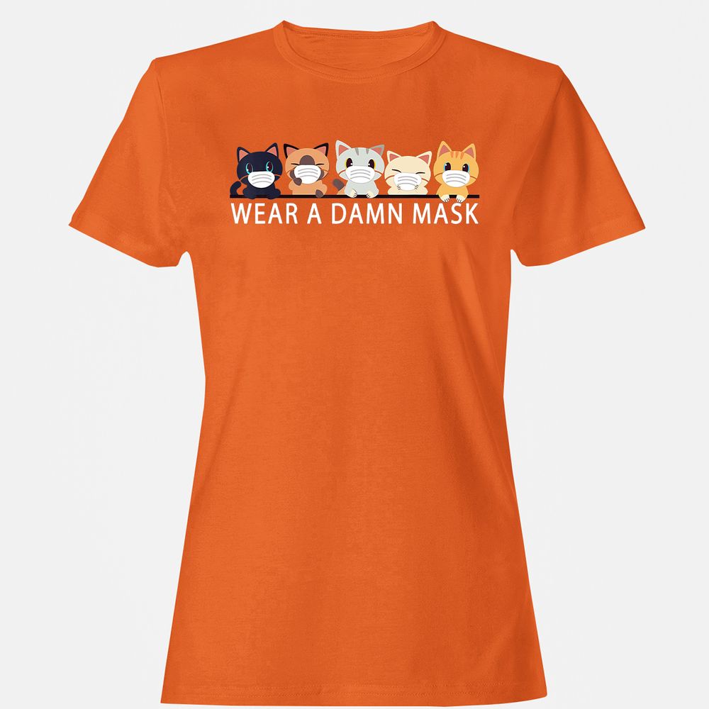 Women's T-Shirt - KTXJXDWX - Orange - 11