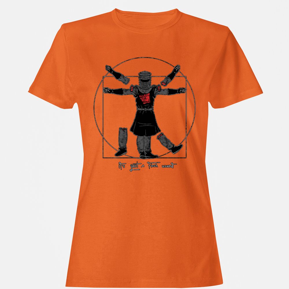 Women's T-Shirt - B4H9PBPV - Orange - 11