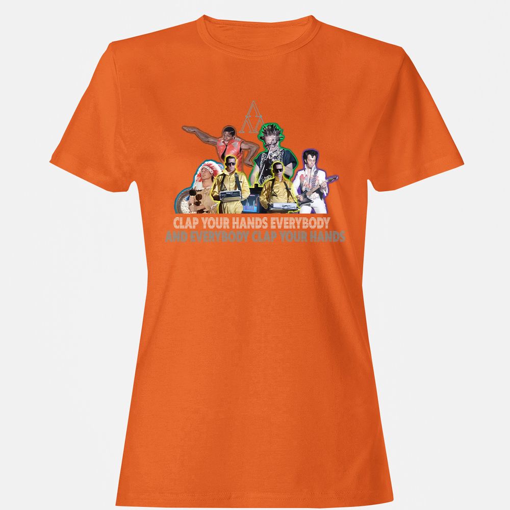 Women's T-Shirt - 362W3QHZ - Orange - 11