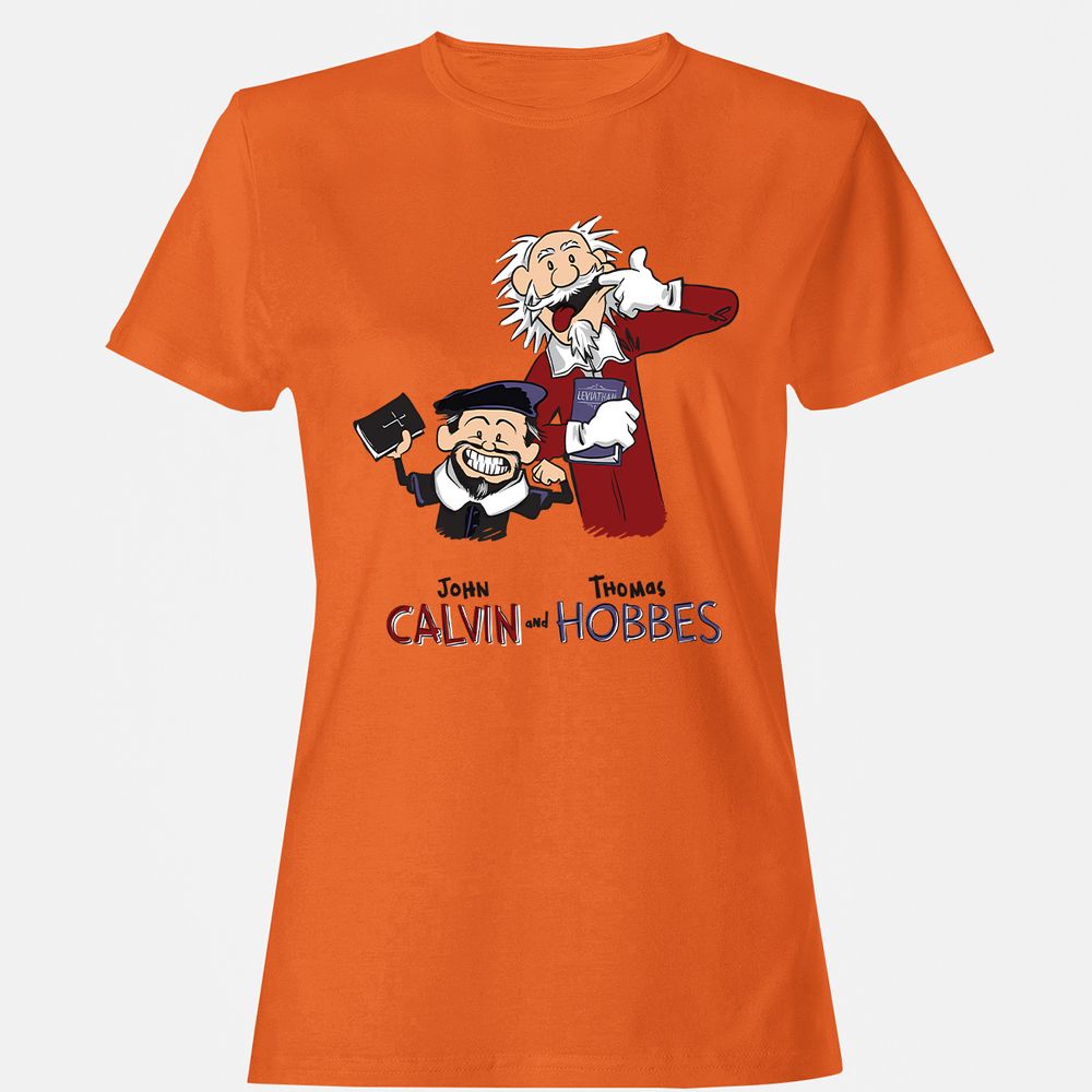 Women's T-Shirt - 4KGUVUXJ - Orange - 11
