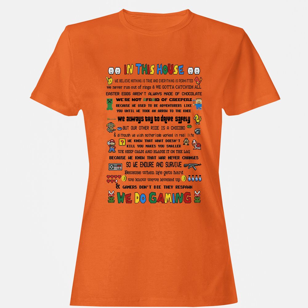 Women's T-Shirt - FKMJUM73 - Orange - 11
