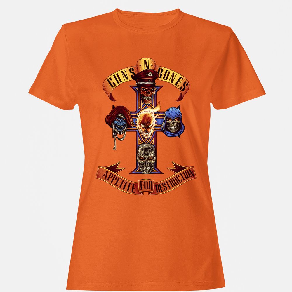 Women's T-Shirt - KR6GLYD1 - Orange - 11