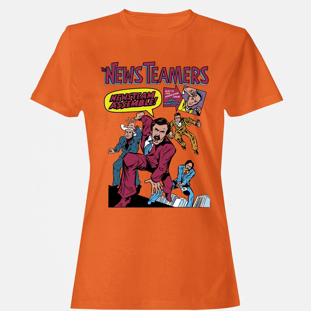 Women's T-Shirt - 8PPYDQF2 - Orange - 11