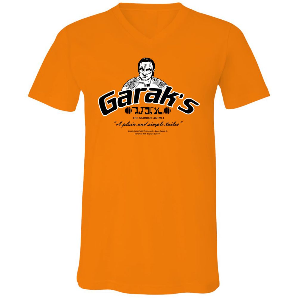 Unisex V-Neck T-Shirt - M11SV5PJ - Orange - 11