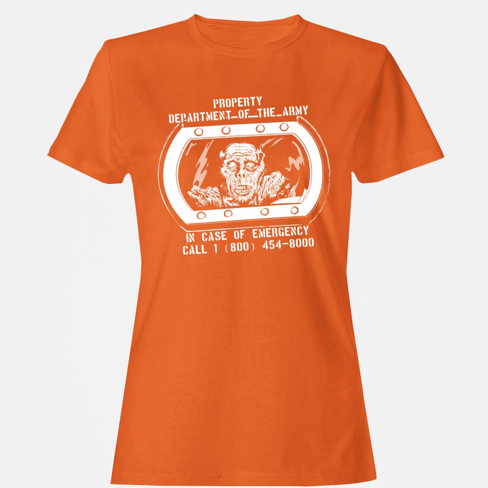 Women's T-Shirt - 5G72WVUJ - Orange - 11