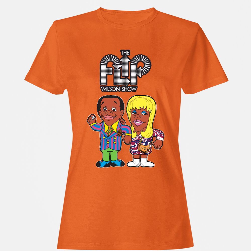 Women's T-Shirt - 9ADYH8QY - Orange - 11