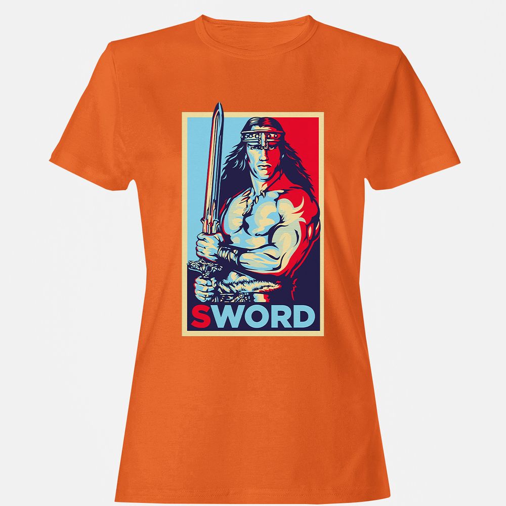 Women's T-Shirt - M2QTKENE - Orange - 11