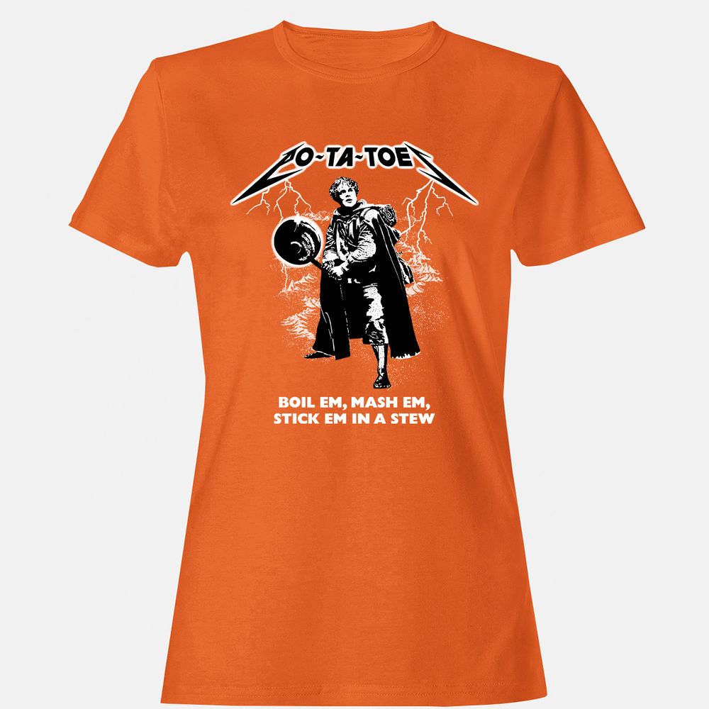 Women's T-Shirt - 1RTE46M3 - Orange - 11