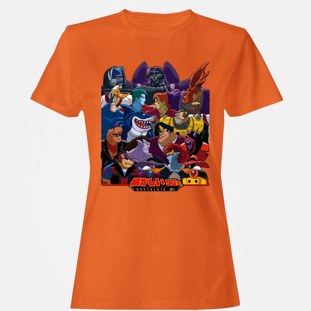 Women's T-Shirt - 9S3CW4Q4 - Orange - 11