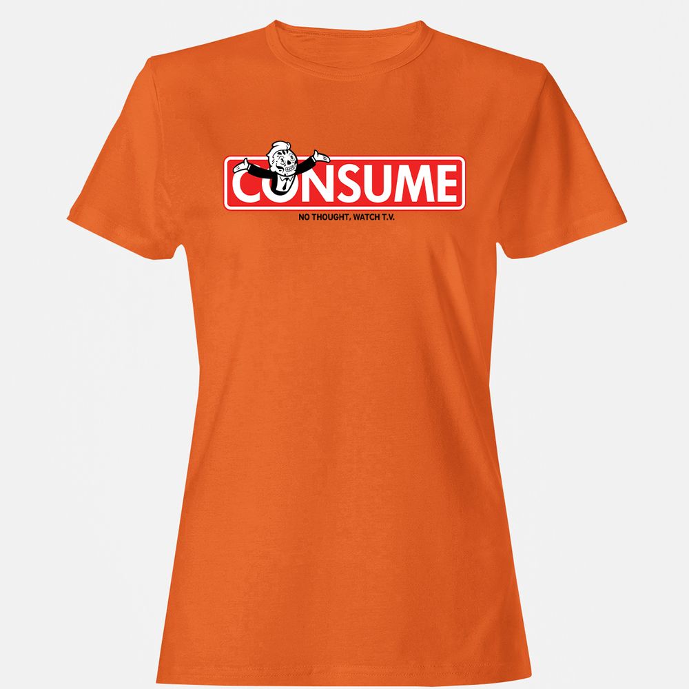 Women's T-Shirt - UY4EC94D - Orange - 11