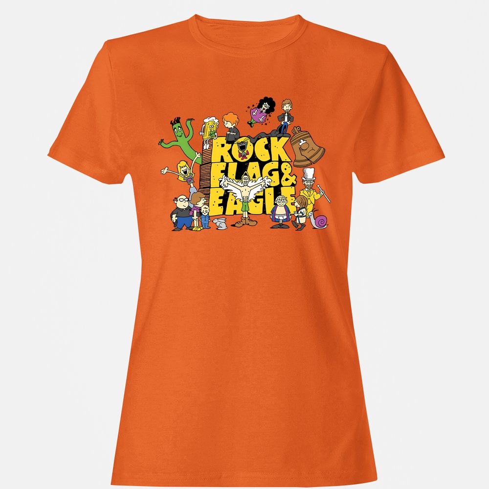 Women's T-Shirt - 36351R5U - Orange - 11