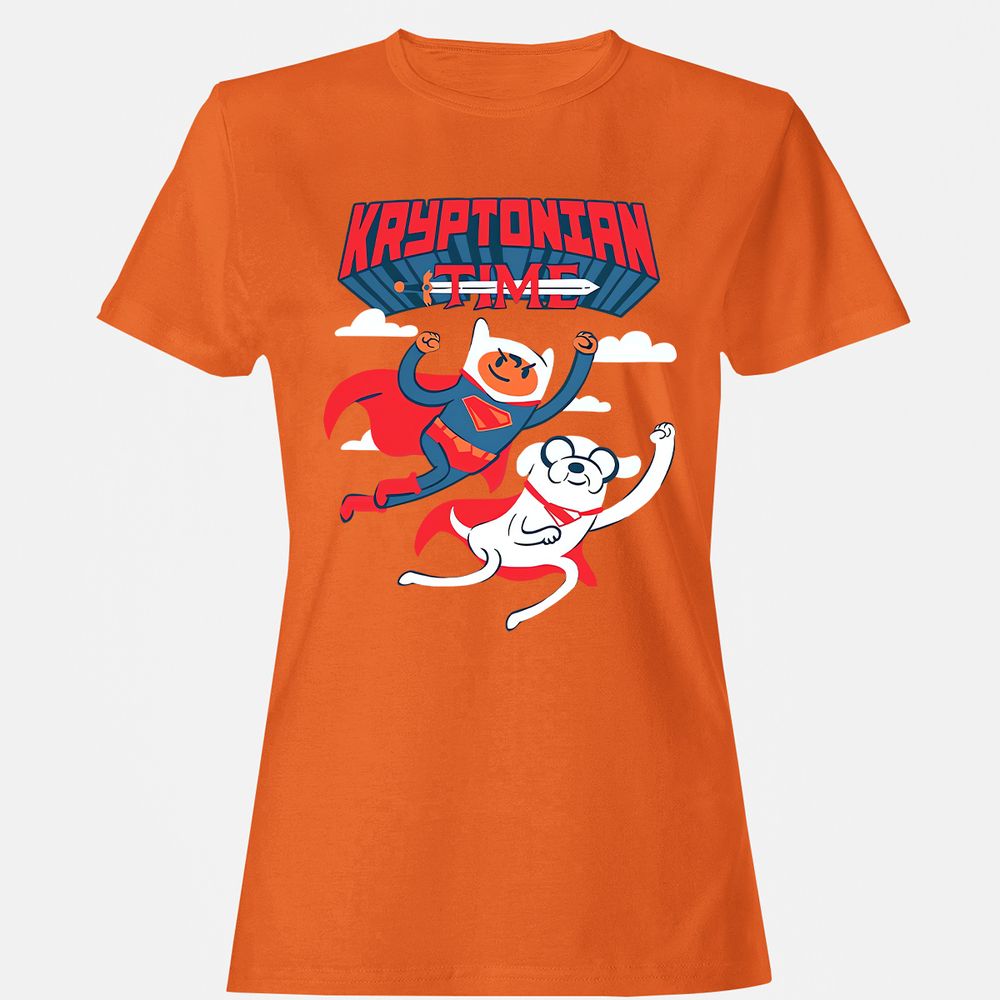 Women's T-Shirt - MCH7J8FU - Orange - 11