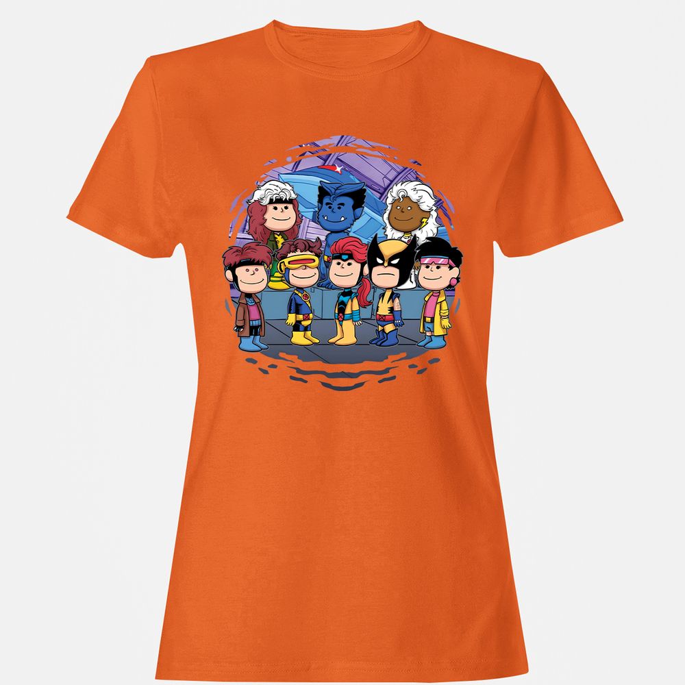 Women's T-Shirt - AHXU1BEW - Orange - 11