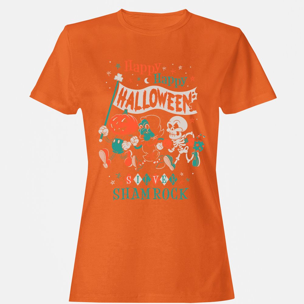 Women's T-Shirt - 6U965VAM - Orange - 11